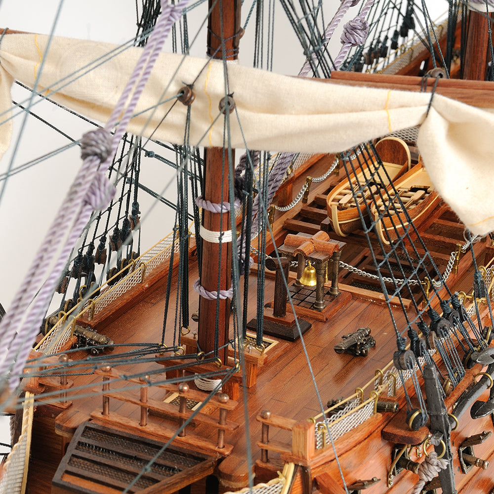HMS Victory Large With Floor Display Case