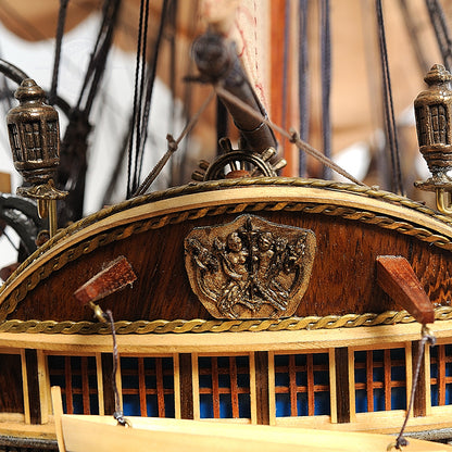 HMS Surprise Large With Table Top Display Case