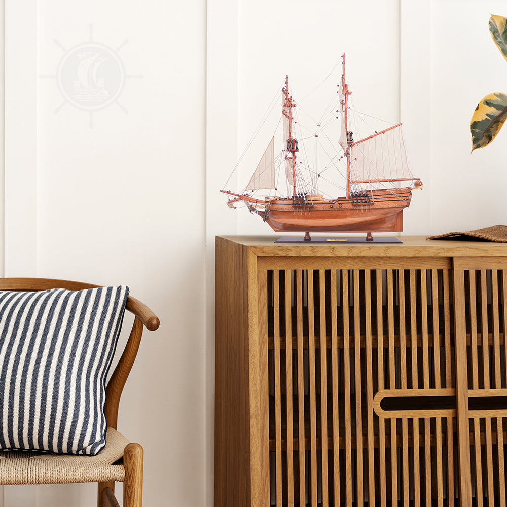 Lady Washington Ship Model Captain Line