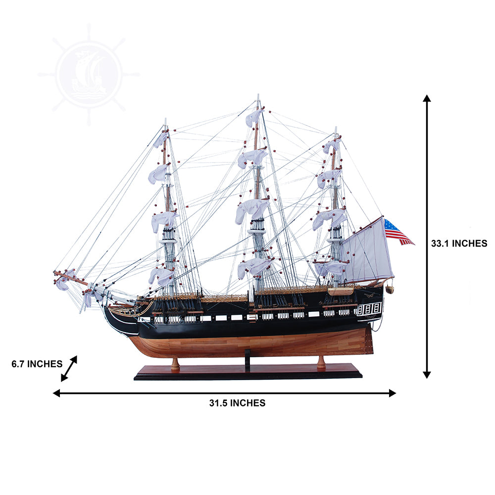 USS Constitution Large Painted