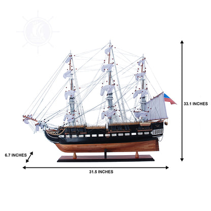 USS Constitution Large Painted